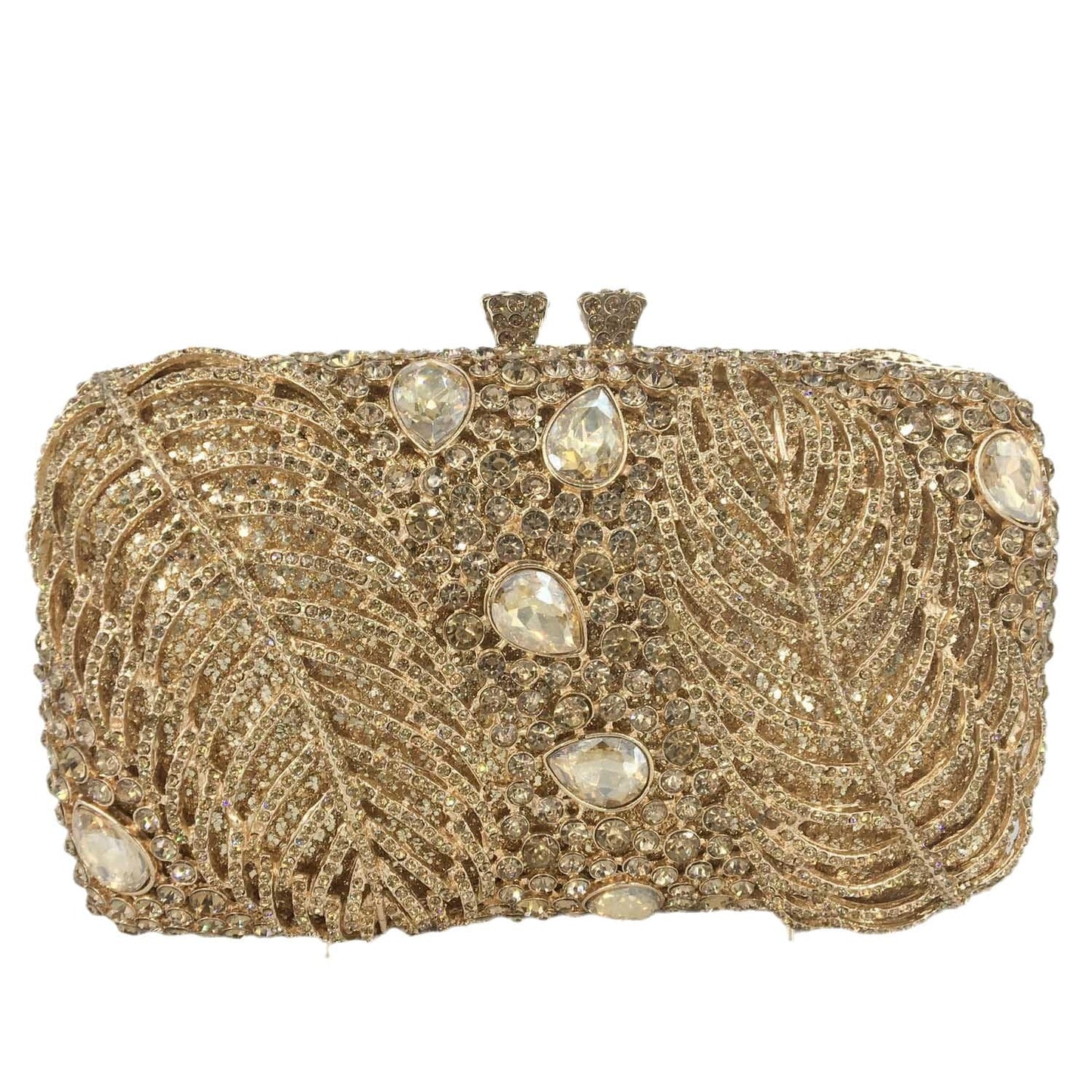 Luxury Crystal Rhinestone Clutch Purse Women Box Rhinestone Evening Bag for Formal Party Wholesales