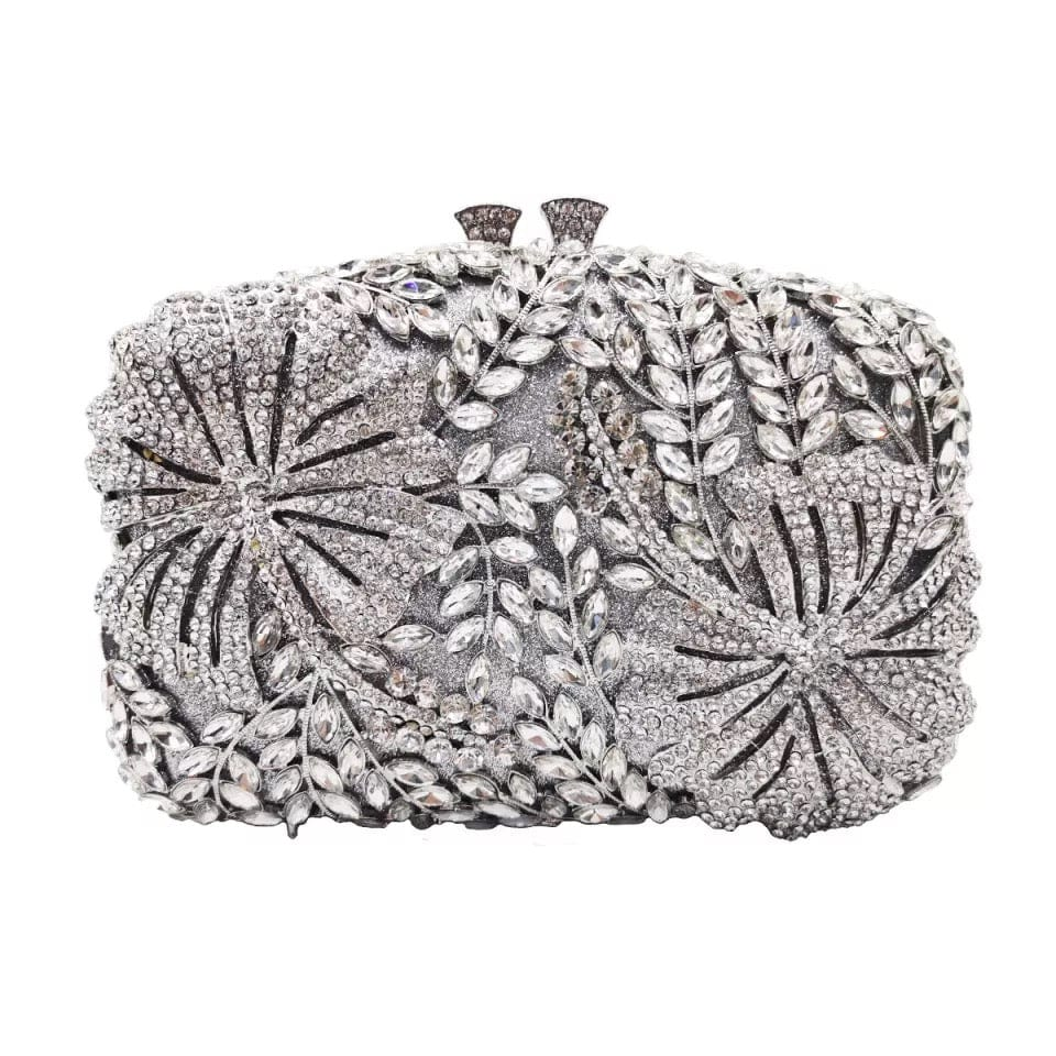 Luxury Fashion Bling Crystal Rhinestone Clutch Bag for Formal Party Crystal Evening Bag Wedding Party Handbag For Woman