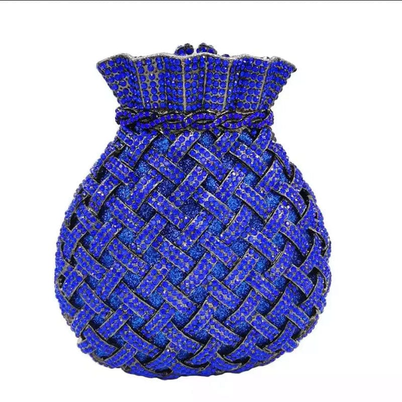 Luxury Ladies Crystal Bridal Evening Bag For Woman Designer Party Rhinestone Purse Wedding Pouch Clutch Bags Prom Beaded Handbag