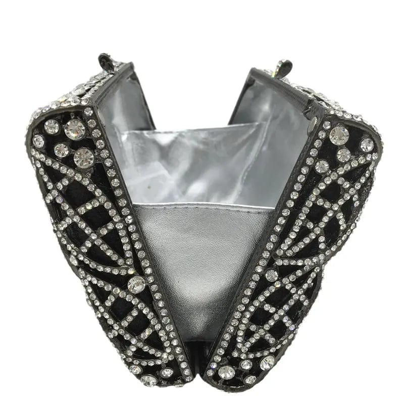 Luxury Trendy Evening Bag for Woman Fashion Handmade Beaded Bridal Bag Dress Prom Wedding Purses for Ladies