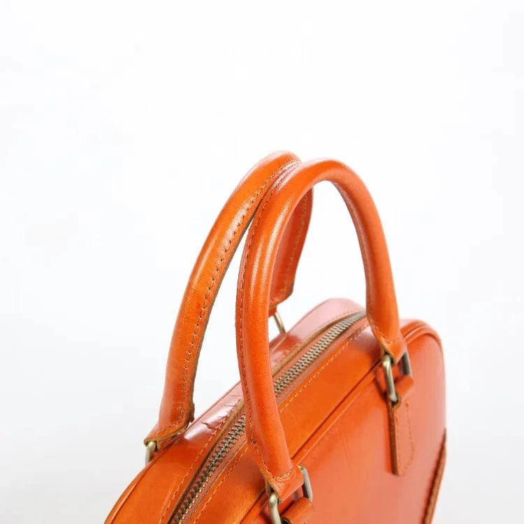 Luxury Vintage Genuine Leather Tote Bag For Women Ladies Customized Tote Bag With Logo Crossbody Bag