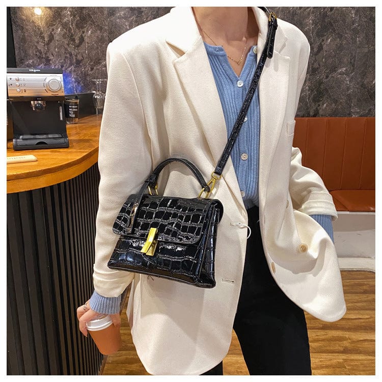 Luxury Women Hand Bags Patent Leather Handbags Ladies Small Shoulder Crossbody Purses and Handbags for Women Bags