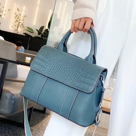 Lychee pattern genuine leather bags women handbags ladies brand custom logo handbags ladies crossbody bag woman handbags