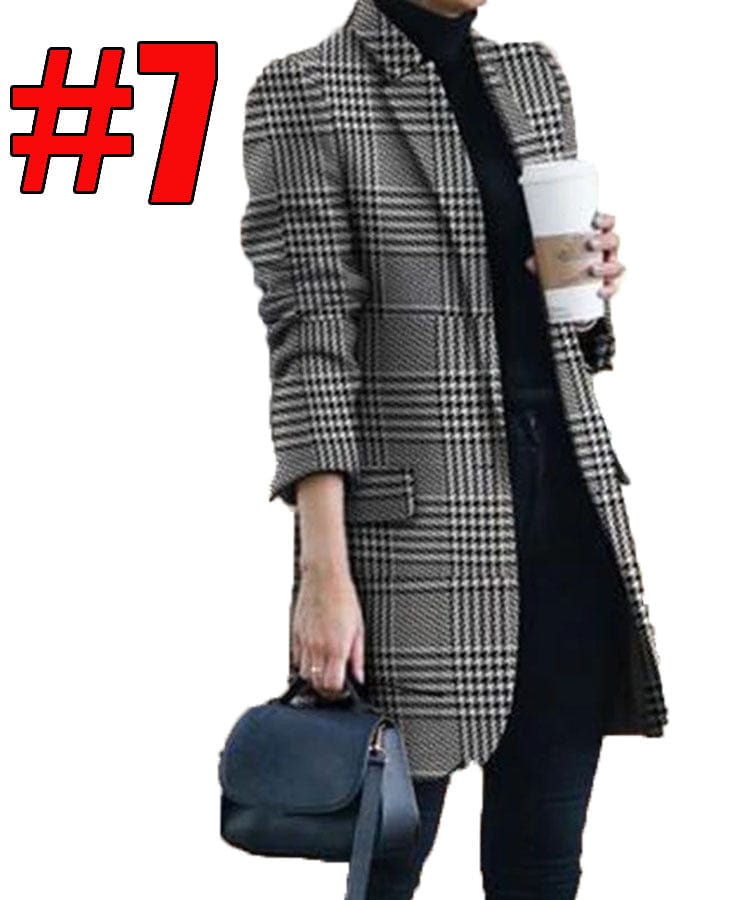 M / #07 Ladies Blazer Woman 2022 Work Suit Women's Jacket Office Lady Formal Women Blazers and Jackets Female Blazer 5XL