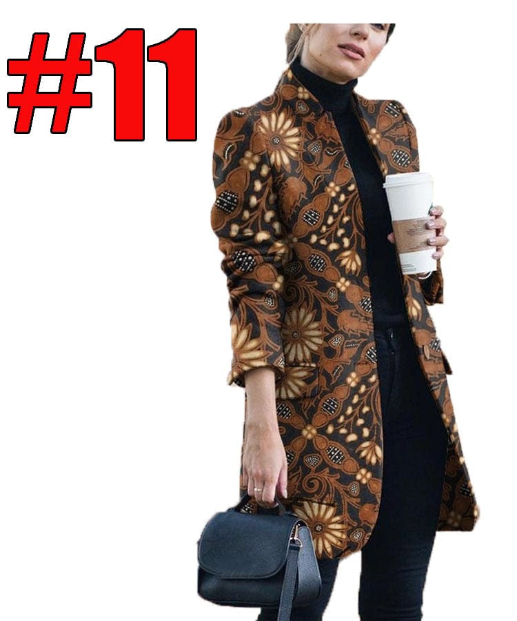 M / #11 Ladies Blazer Woman 2022 Work Suit Women's Jacket Office Lady Formal Women Blazers and Jackets Female Blazer 5XL