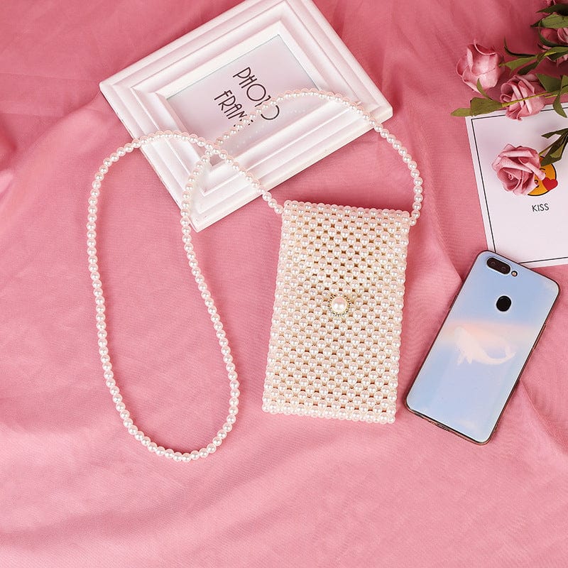 M / 19 beaded wedding bridal evening bags hollow fashion women clutch pearl diamonds handbags shell design for party diner purse