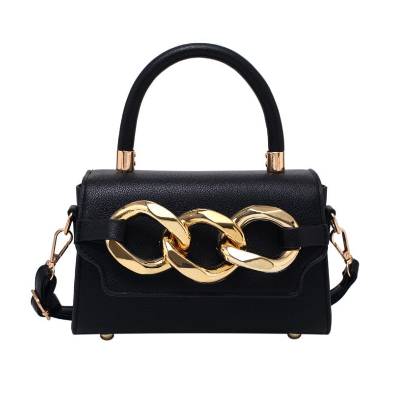 M / black 2022 Wholesale Small Square Diamond Cross Body Gold Chain Mini Bags Women Handbags Ladies Hand Bags