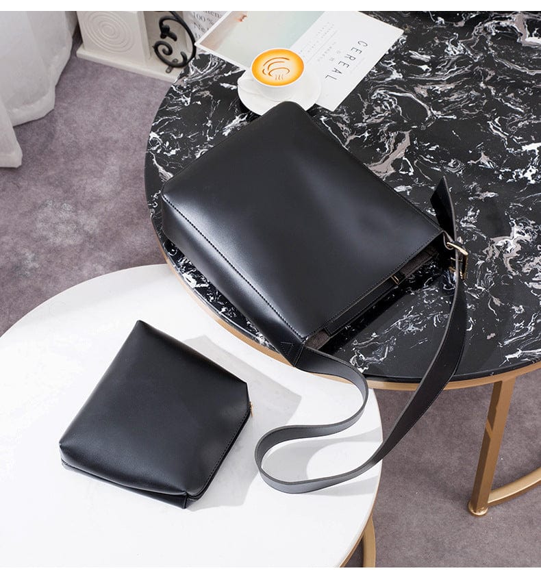 M / bucket free pouch 2 Luxury Brand Designer Purses and Handbags for Lady Fashion 2022 Leather Women Shoulder Chain Messenger Hand Bags