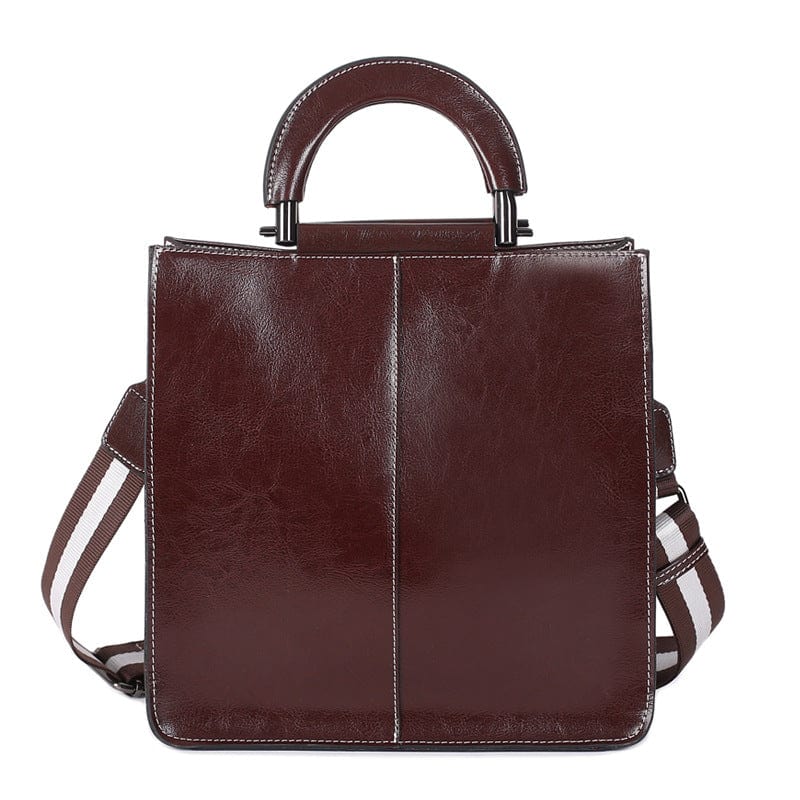 M / coffee Hot Sale Ladies Designer Hand bag Shoulder Tote Zipper Genuine  Leather  Crossbody Bag Newest Bags Women Handbags