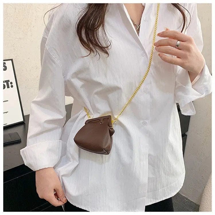 M / Coffee INS Fashion Designer Handbags Famous Brands 2022 Purses and Handbags Luxury Women Mini Bags