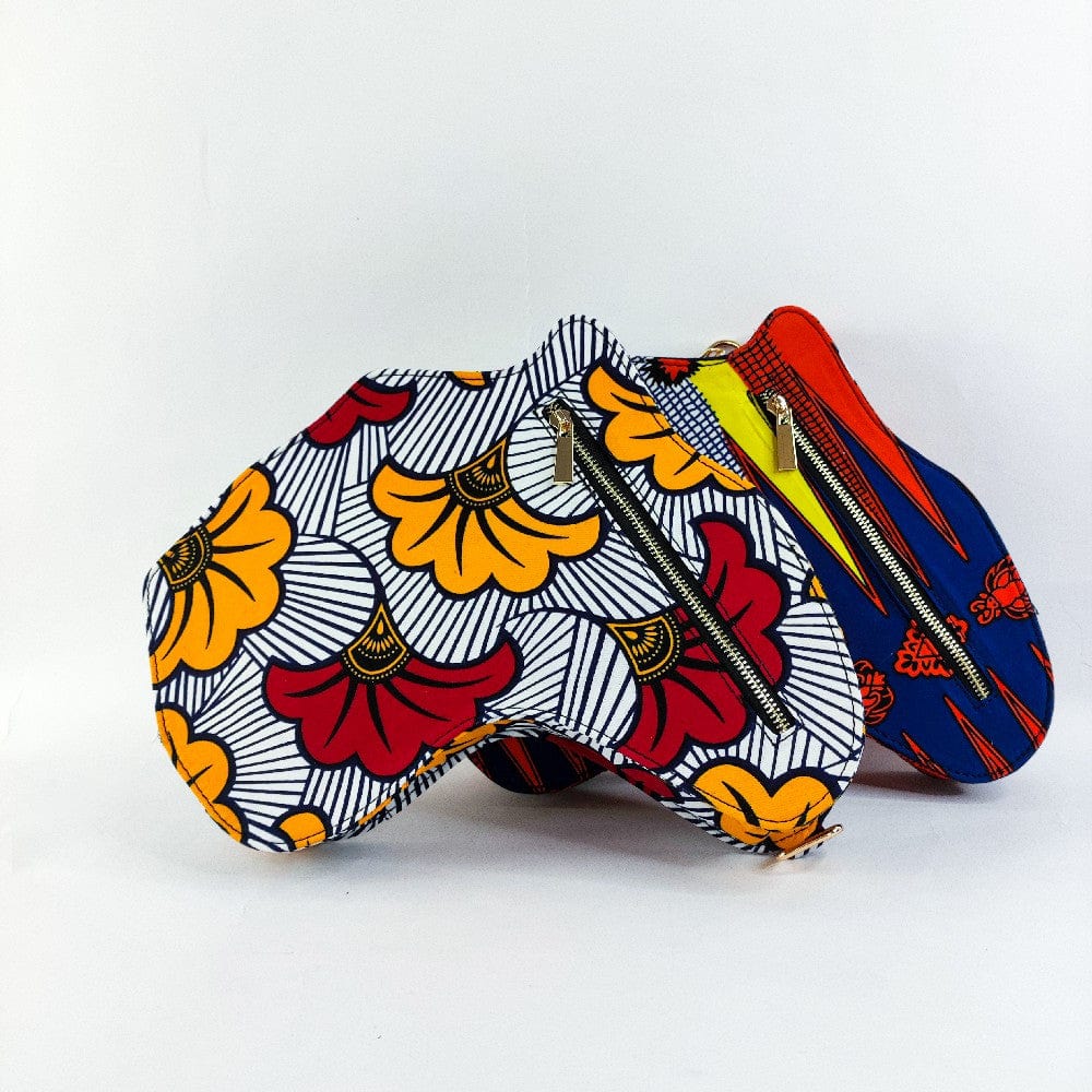 M / color 1 Trendy  African Printed Sac Ankara Wholesale special  Design African Map Bag  High Quality Factory Brand Design
