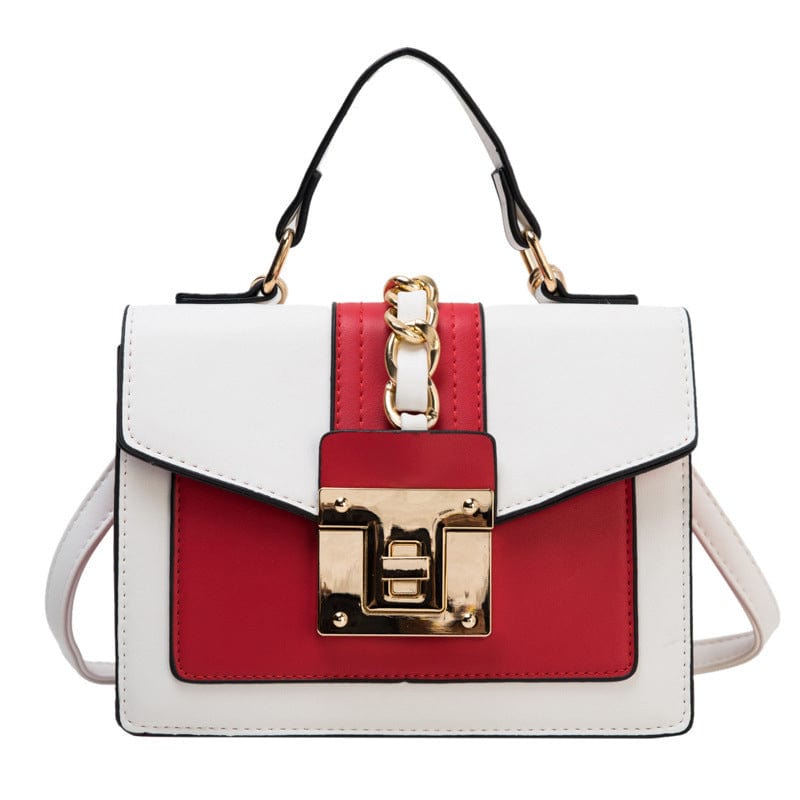 M / Contrast 04 Luxury fashion designer alligator leather purses and handbags ladies hand bag womens shoulder for women
