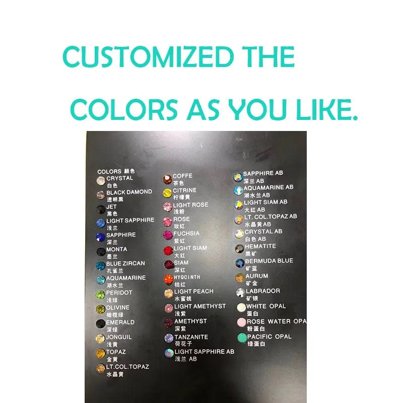 M / Customzied Luxury Woman Bling Crystal Rhinestone Beaded Clutch Purse Top Quality Shinny Peacock Evening Bag for Wedding Party Handbag