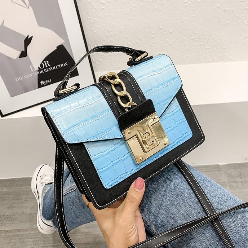 M / Gradient 01 Luxury fashion designer alligator leather purses and handbags ladies hand bag womens shoulder for women