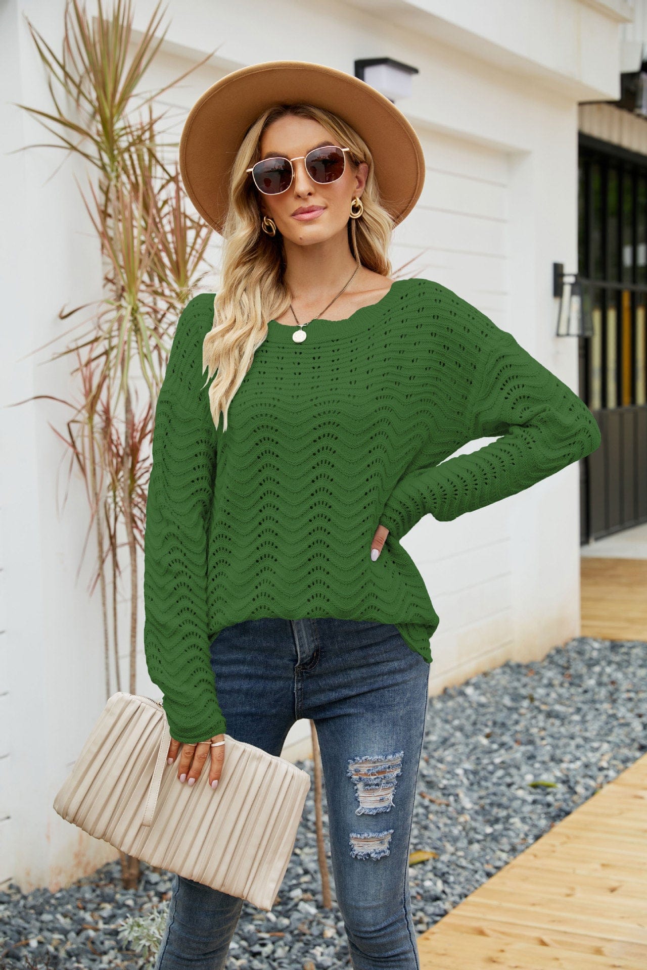 M / green 2022 Women Fashion sweater dress for women With Popular Price