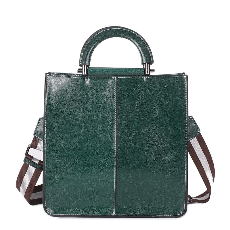 M / green Hot Sale Ladies Designer Hand bag Shoulder Tote Zipper Genuine  Leather  Crossbody Bag Newest Bags Women Handbags