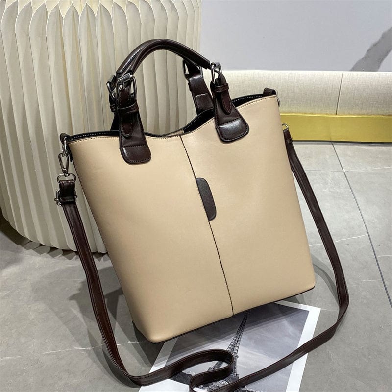 M / Rubber powder s Fashion Large Capacity Bucket Bag One Shoulder Crossbody Factory wholesale pu ladies handbag