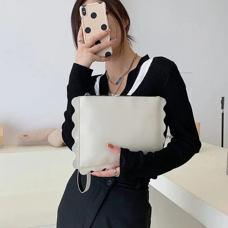 M302 Flowers Envelope Clutch Bags Women Large Purse  Soft Large Capacity Luxury Lady Wallet