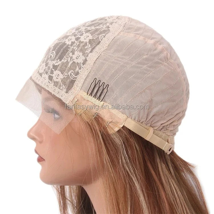Made In China Natural Wave Blond Wigs With HD 2x6 Closure Lace Front Wig