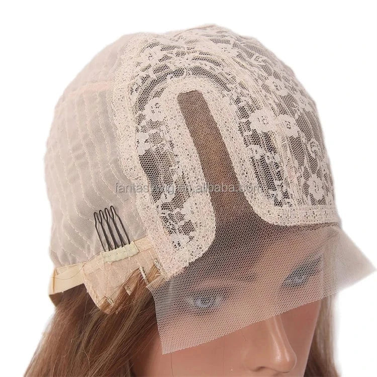 Made In China Natural Wave Blond Wigs With HD 2x6 Closure Lace Front Wig