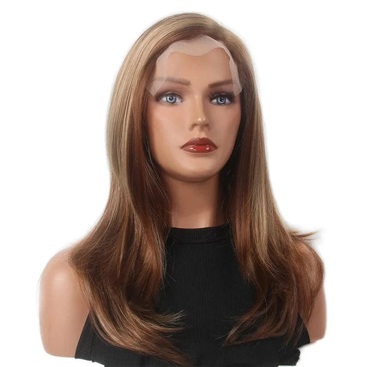 Made In China Natural Wave Blond Wigs With HD 2x6 Closure Lace Front Wig