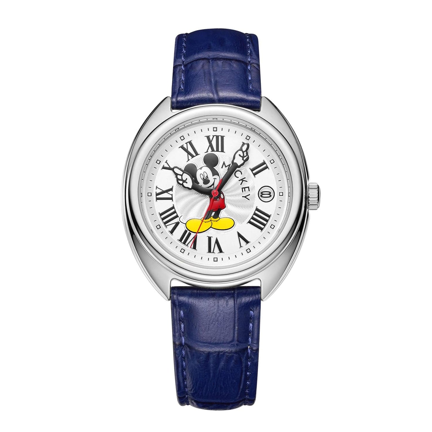 mickey Mouse / Blue Official Disney license Classic 3D mickey Mouse Cartoon Kids watch original Alloy Ladies Fashion watch