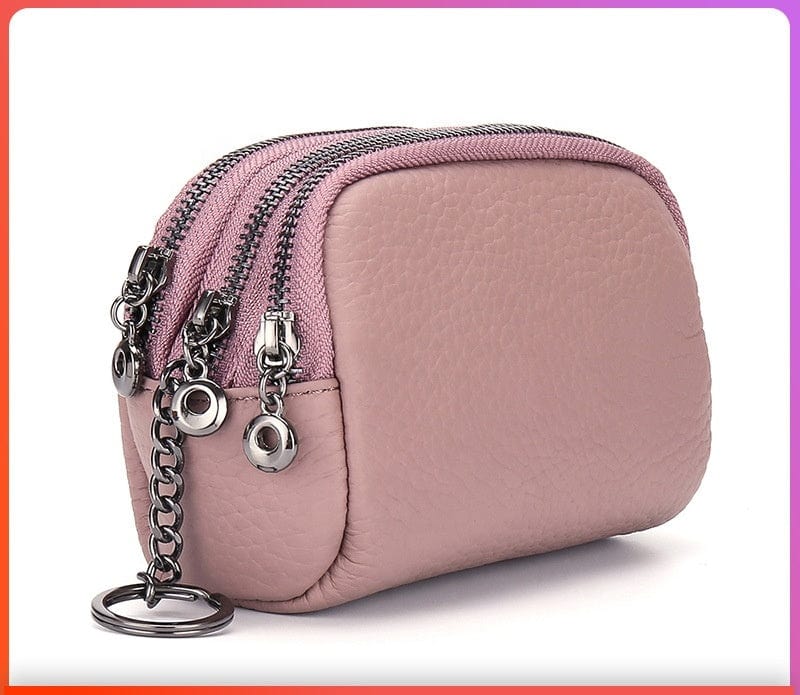 Minimalist Women Japanese Genuine Leather Coin Purse Mini Creative Female Cute Coin Bag