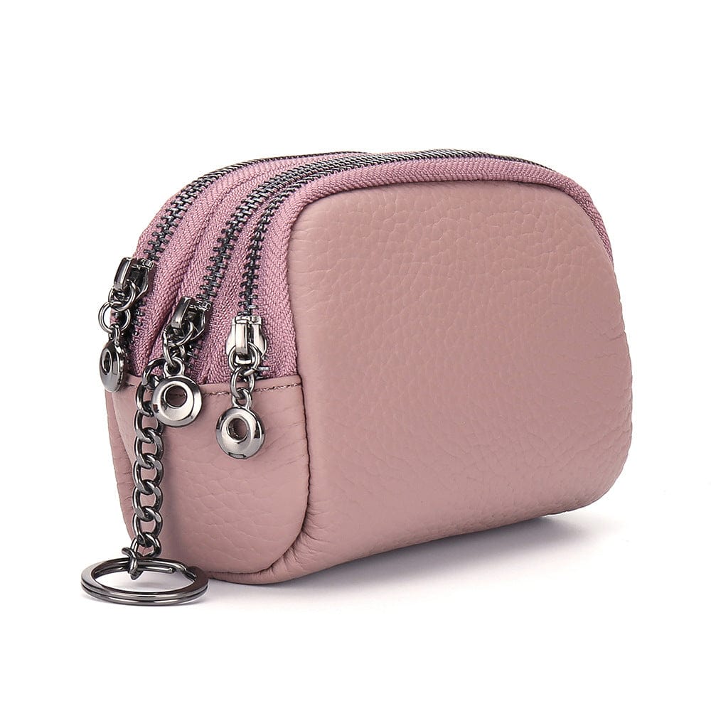 Minimalist Women Japanese Genuine Leather Coin Purse Mini Creative Female Cute Coin Bag
