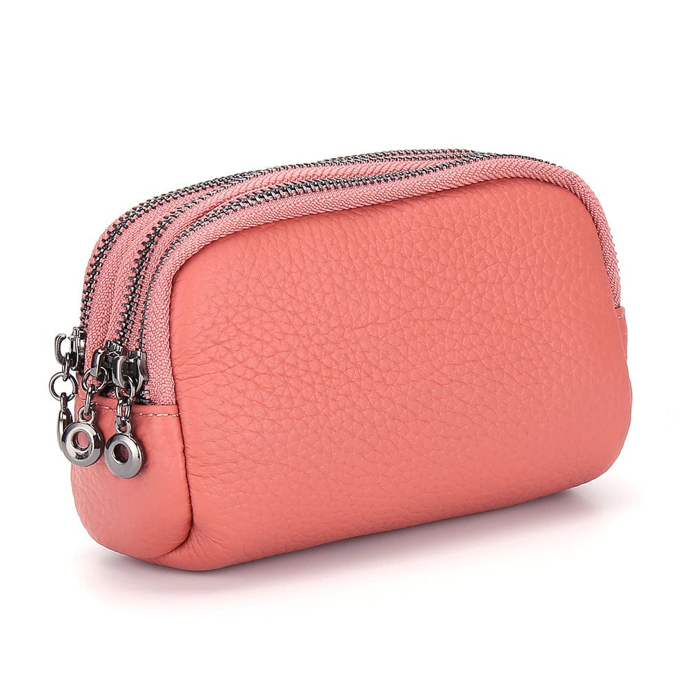 Minimalist Women Japanese Genuine Leather Coin Purse Mini Creative Female Cute Coin Bag