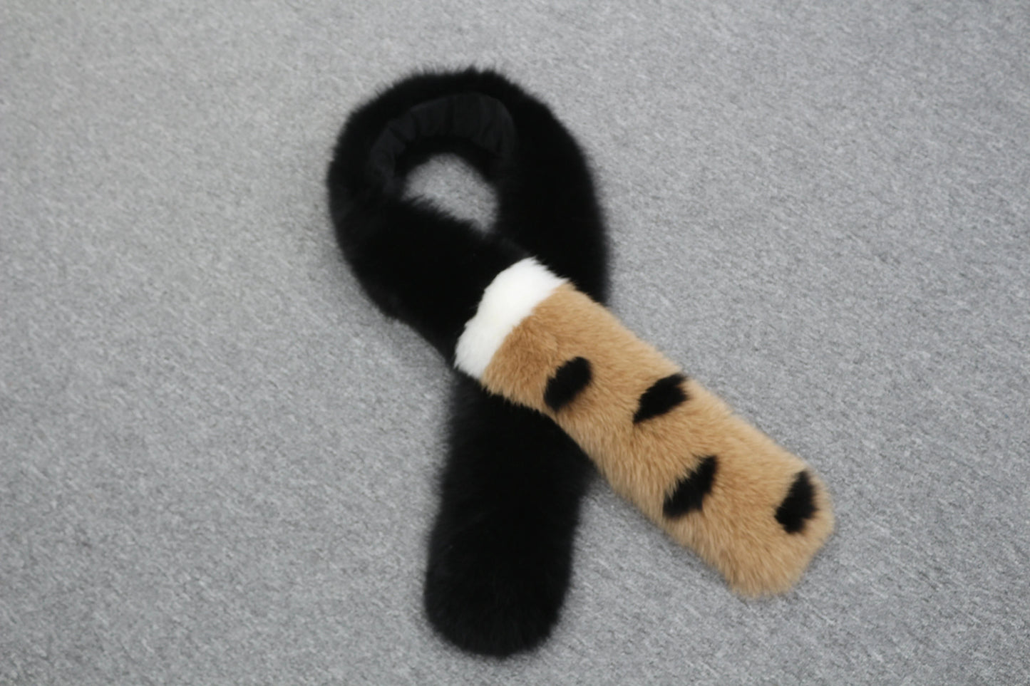 Modern Long Hair Genuine Fox Fur Accessory Lady Winter fox Fur Scarf