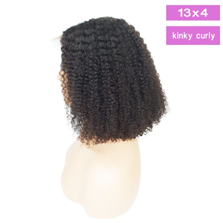 Moonhair 150 Density Black Color 4X4 5X5 13X4 Lace Closure New Design Short Human Hair Peruvian Bob Wigs Lace Front