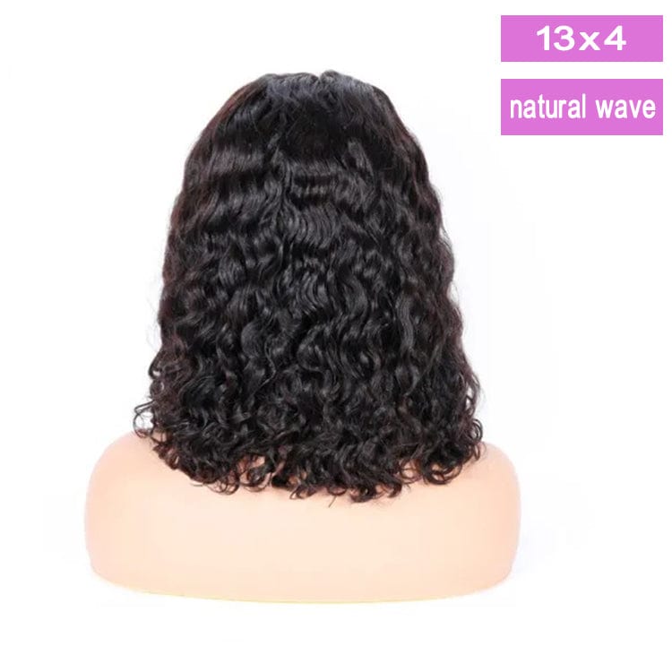 Moonhair 150 Density Black Color 4X4 5X5 13X4 Lace Closure New Design Short Human Hair Peruvian Bob Wigs Lace Front