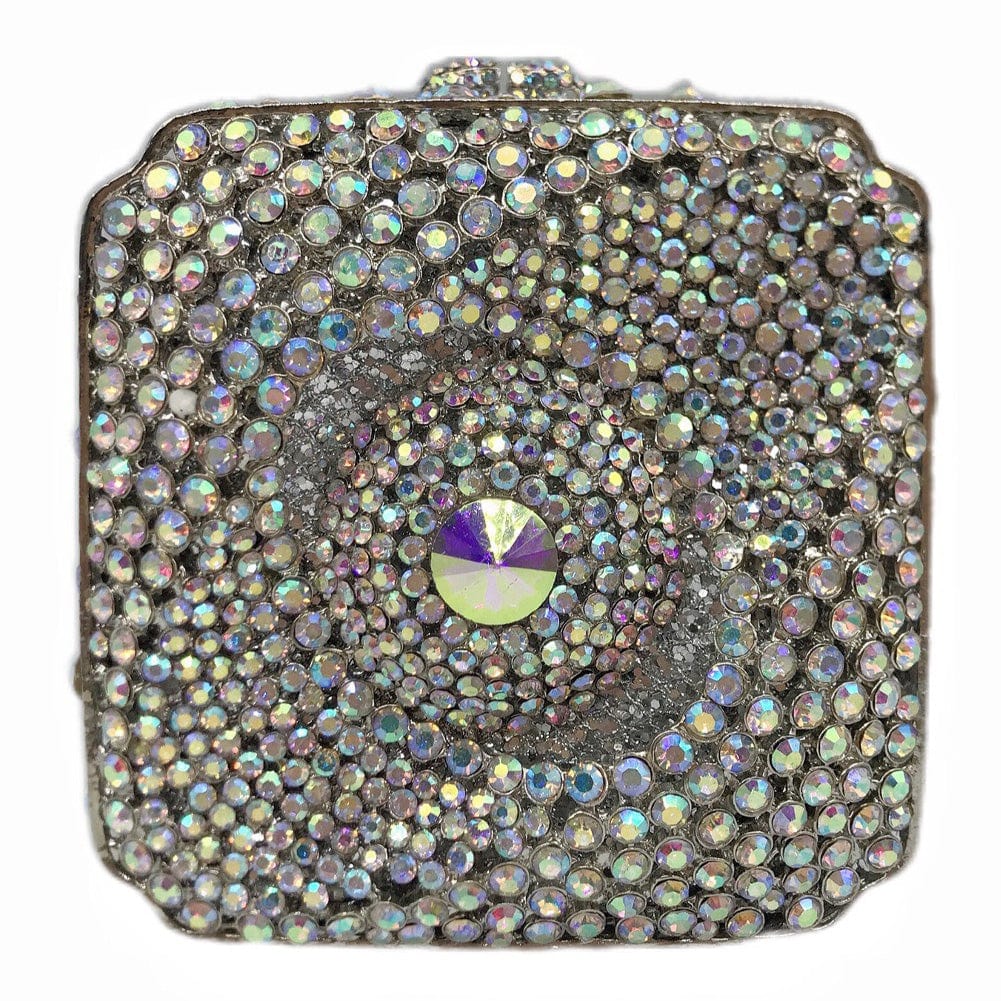 MS700-1 Latest african ladies bridal gold occasion handmade crystal rhinestone clutch purse bag for weeding party