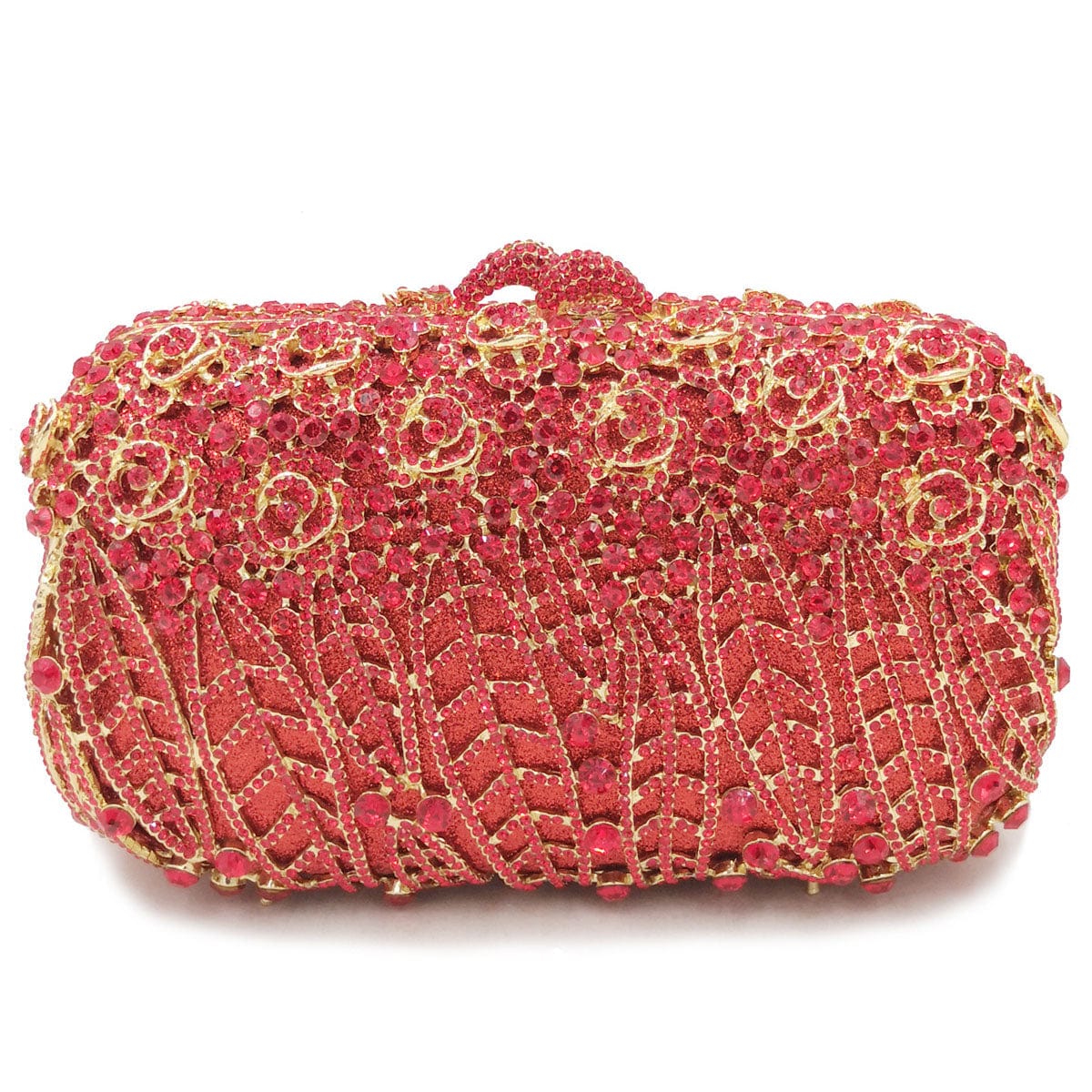 MS704-2 Luxury fashion designer women evening flower crystal hand clutch bags rhinestone purse for party