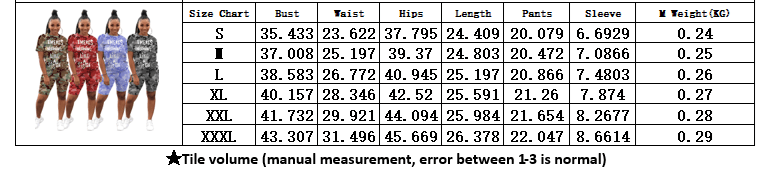 MTY6515 2022 new arrival ladies pink short set casual camouflage pants sets printed outfit suit 2 piece set women clothing
