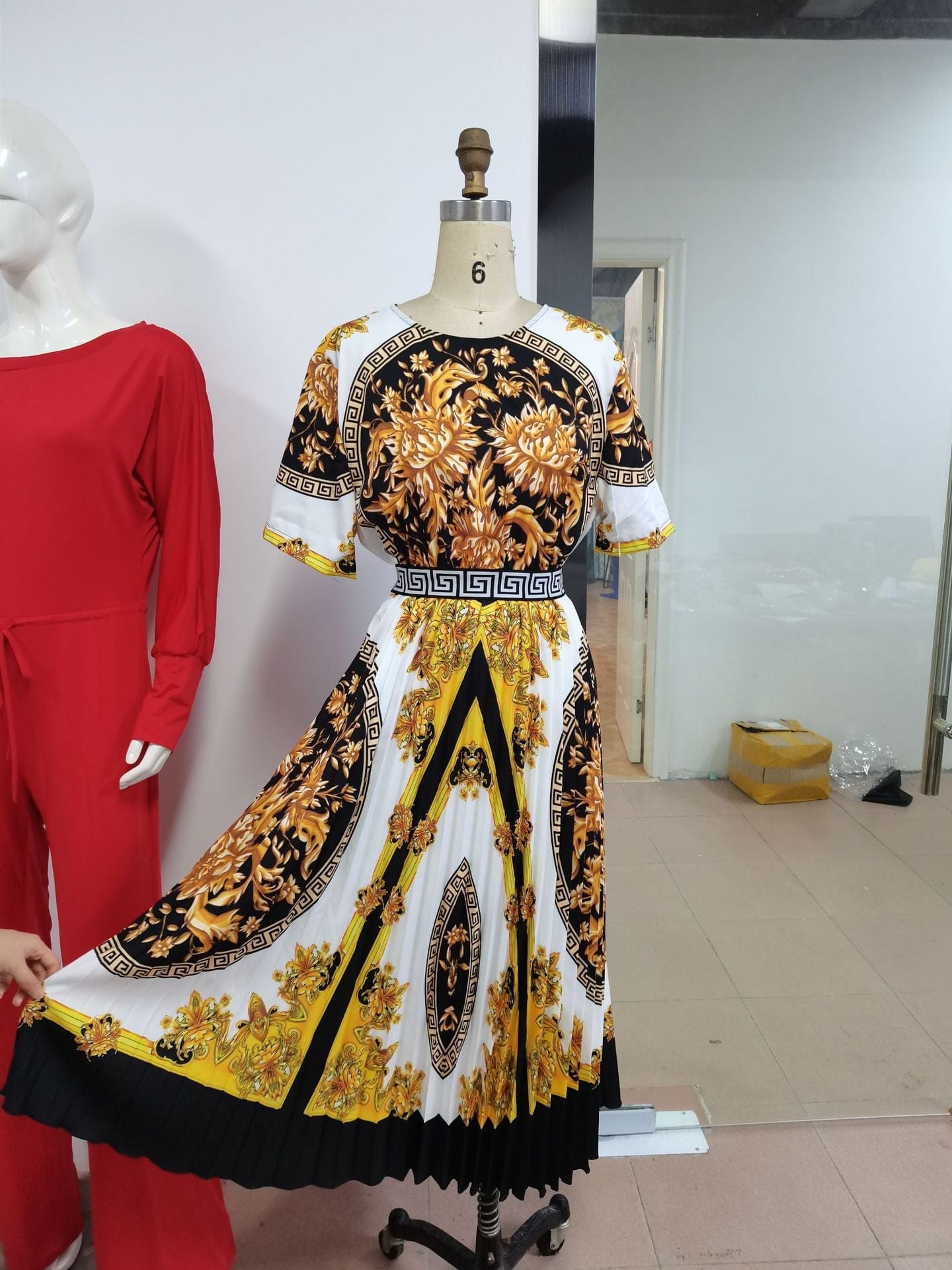 Muslim Luxury Fitness Clothing Pajamas Party Clothes Women Dress Top Brand Designer Islamic Clothing