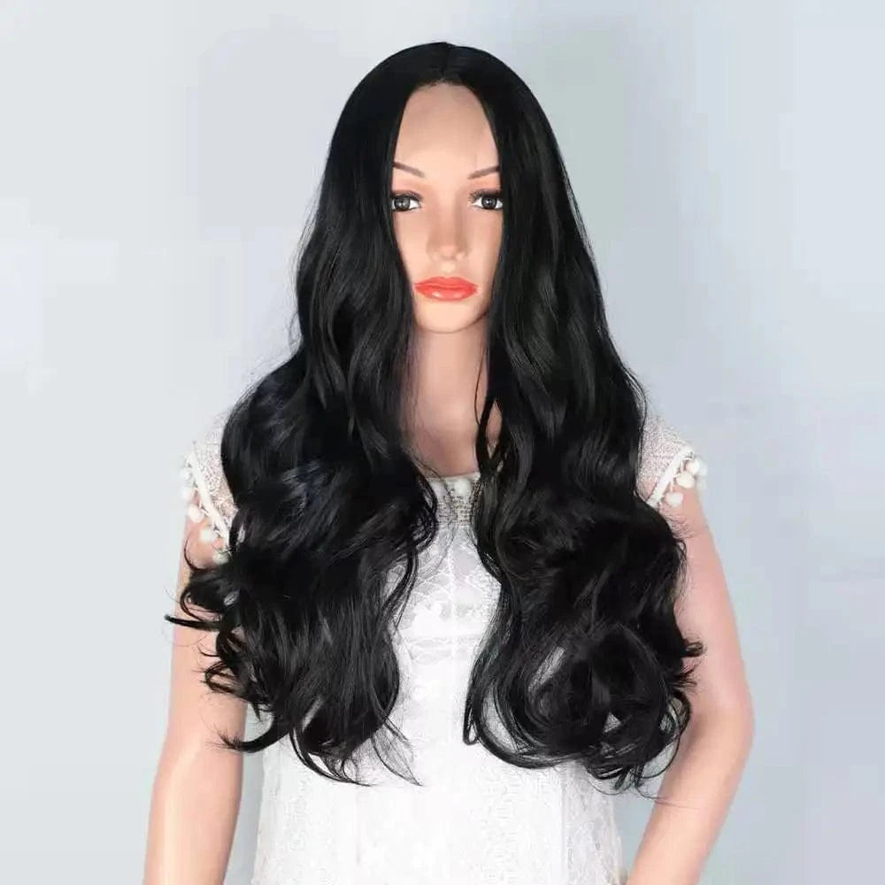 natural Black wigs for black women human hair 20 inch top quality wigs natural color 13X4 lace front lace wigs