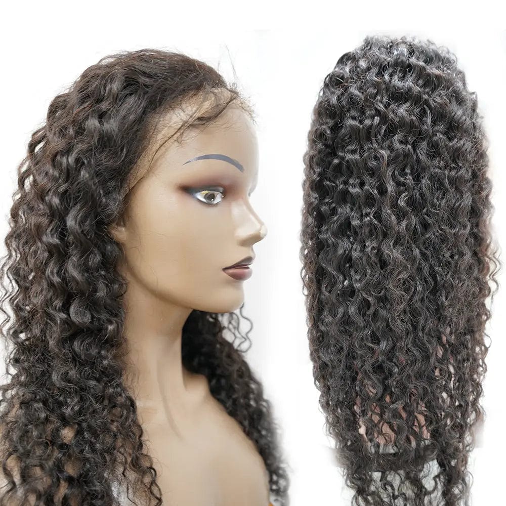 Natural Human Hair Extensions Black Women,cuticle Aligned Unprocessed Raw Virgin Hair Brazilian Hair Hd Lace Frontal Wigs