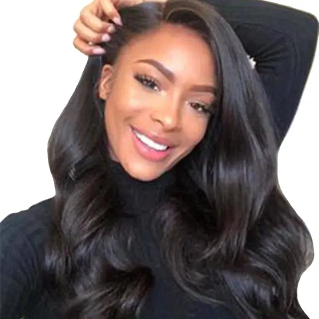 Natural Human Hair Extensions Black Women,cuticle Aligned Unprocessed Raw Virgin Hair Brazilian Hair Hd Lace Frontal Wigs