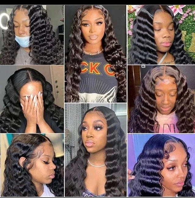 Natural looking human hair lace front wigs,180% 250% peruvian hair wig human hair,100% cuticle aligned hair wigs