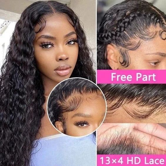 Natural looking human hair lace front wigs,180% 250% peruvian hair wig human hair,100% cuticle aligned hair wigs
