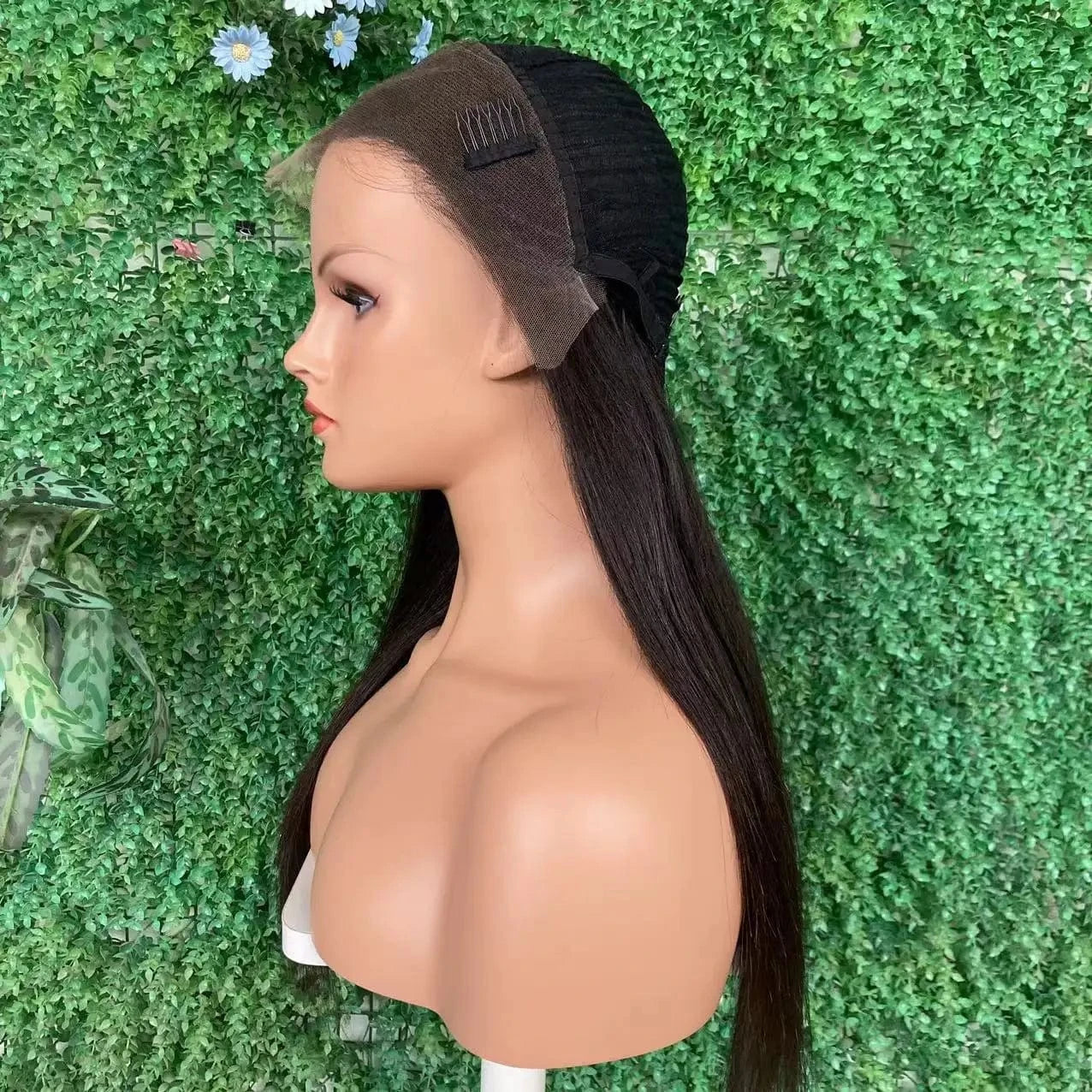 Natural pre plucked hairline undetectable HD lace frontal wig cuticle aligned raw virgin human hair wigs for women