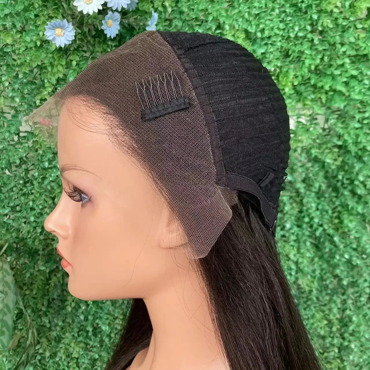 Natural pre plucked hairline undetectable HD lace frontal wig cuticle aligned raw virgin human hair wigs for women