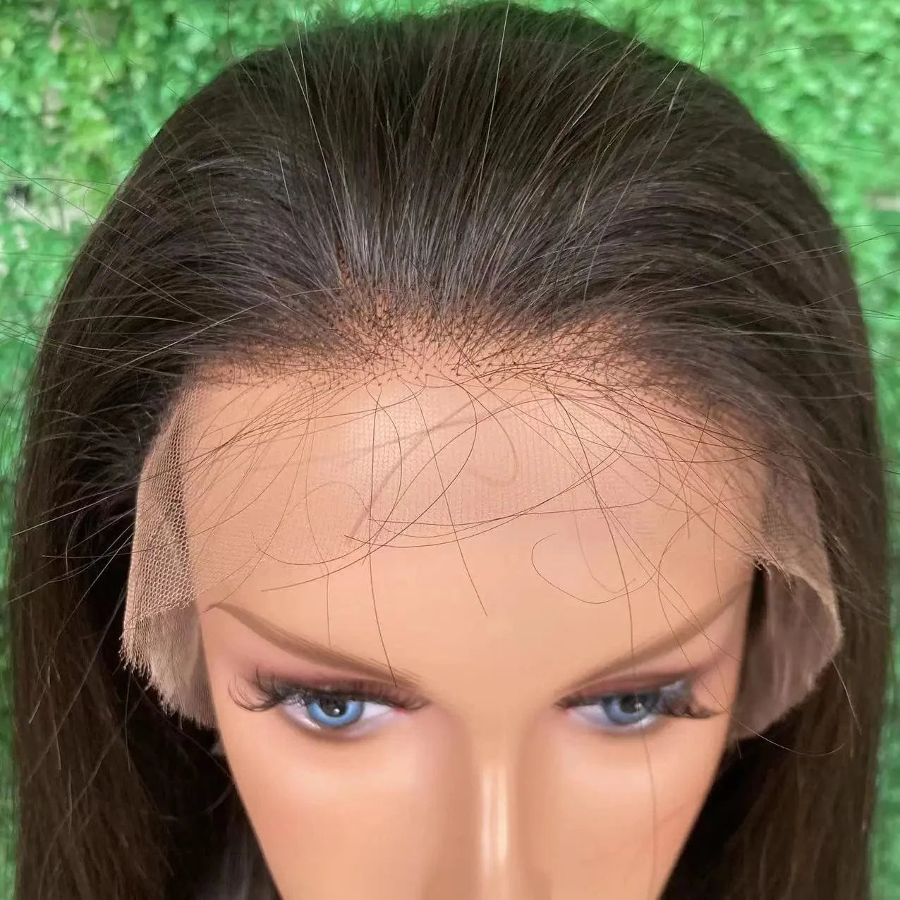 Natural pre plucked hairline undetectable HD lace frontal wig cuticle aligned raw virgin human hair wigs for women