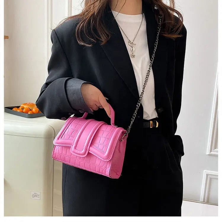 New 2022 Chain Bags Women Handbags Ladies Shoulder Luxury Purses PU Leather Handbags