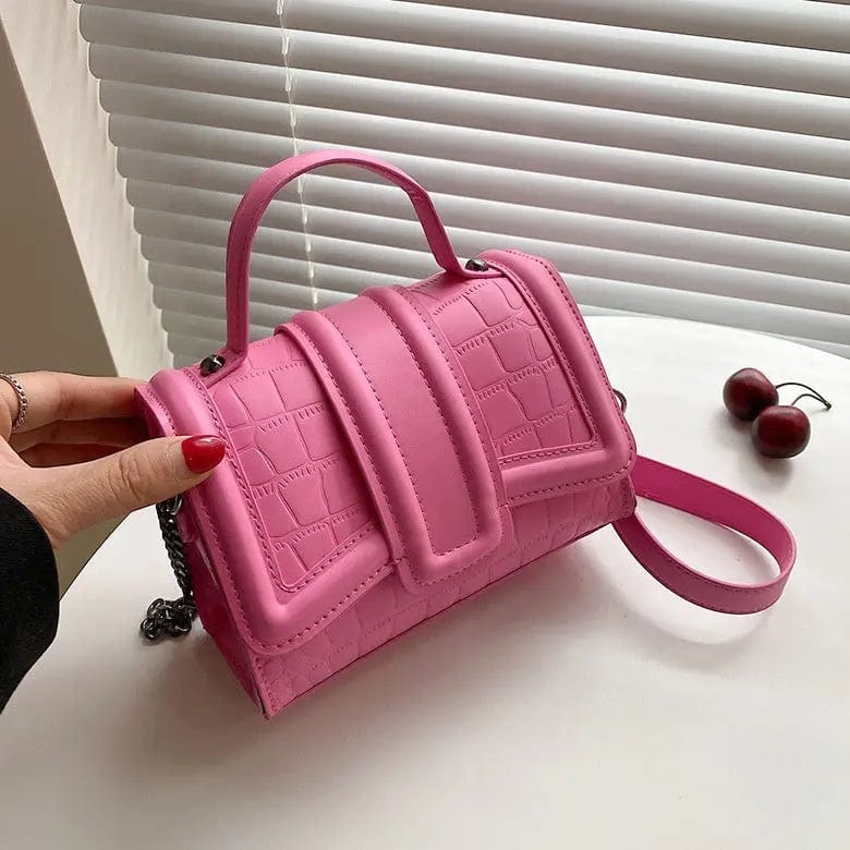 New 2022 Chain Bags Women Handbags Ladies Shoulder Luxury Purses PU Leather Handbags