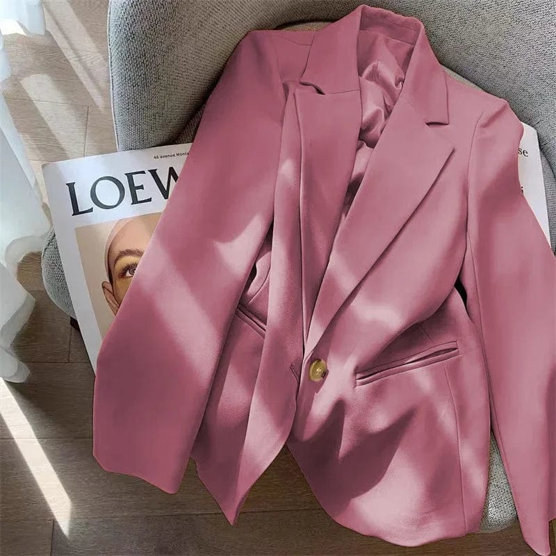 New advanced Elegant suit Spot wholesale Korean Solid color Popular suit Fashionable Women's suit