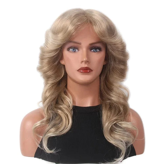 New Arrival Long Spanish Curl Wig Order Shein 70s Costume Farrah Fawcett 220 Density Wigs