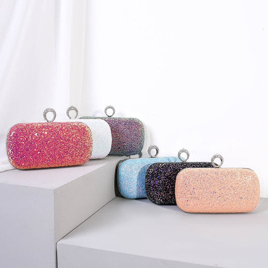 New Arrivals Sequins Evening Hand Bags Ladies Party Handbags Lady Wedding Purses For Young Woman