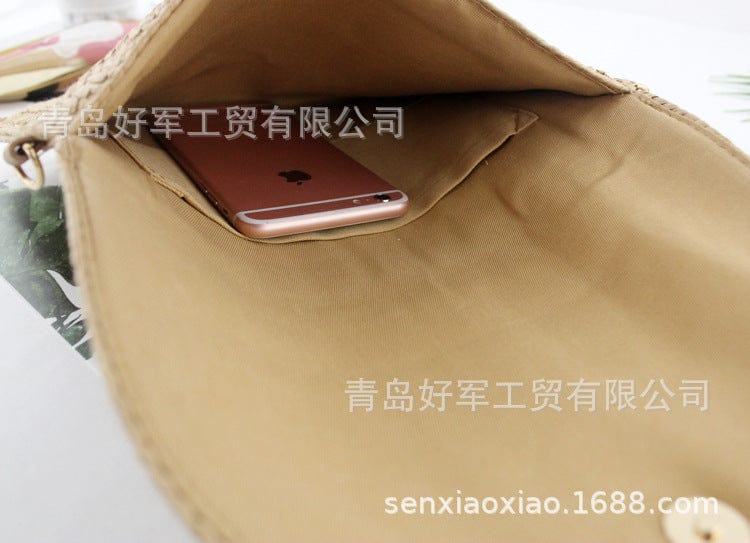 New Arrivals Woman Bag 2022 Handbags Straw Bags Wholesale Straw Cosmetic Bag